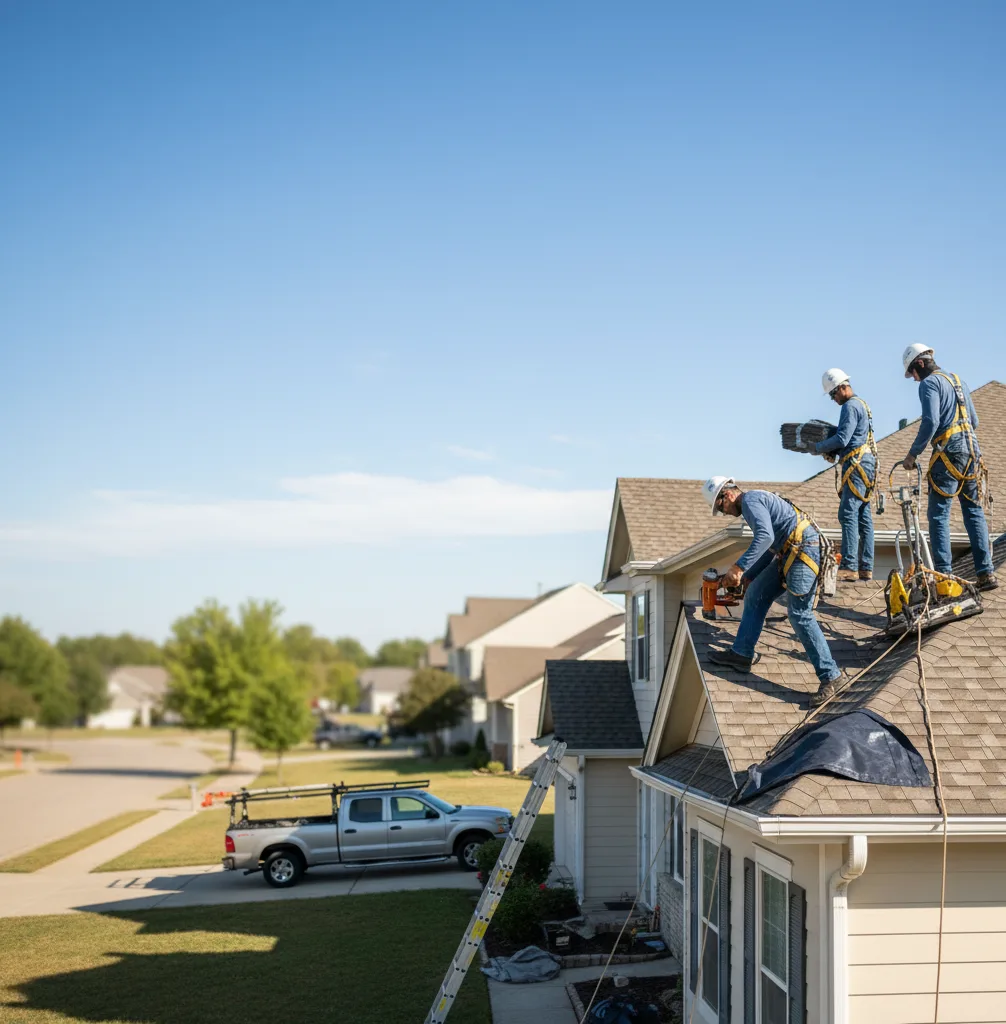 Roof Repair in Morganville